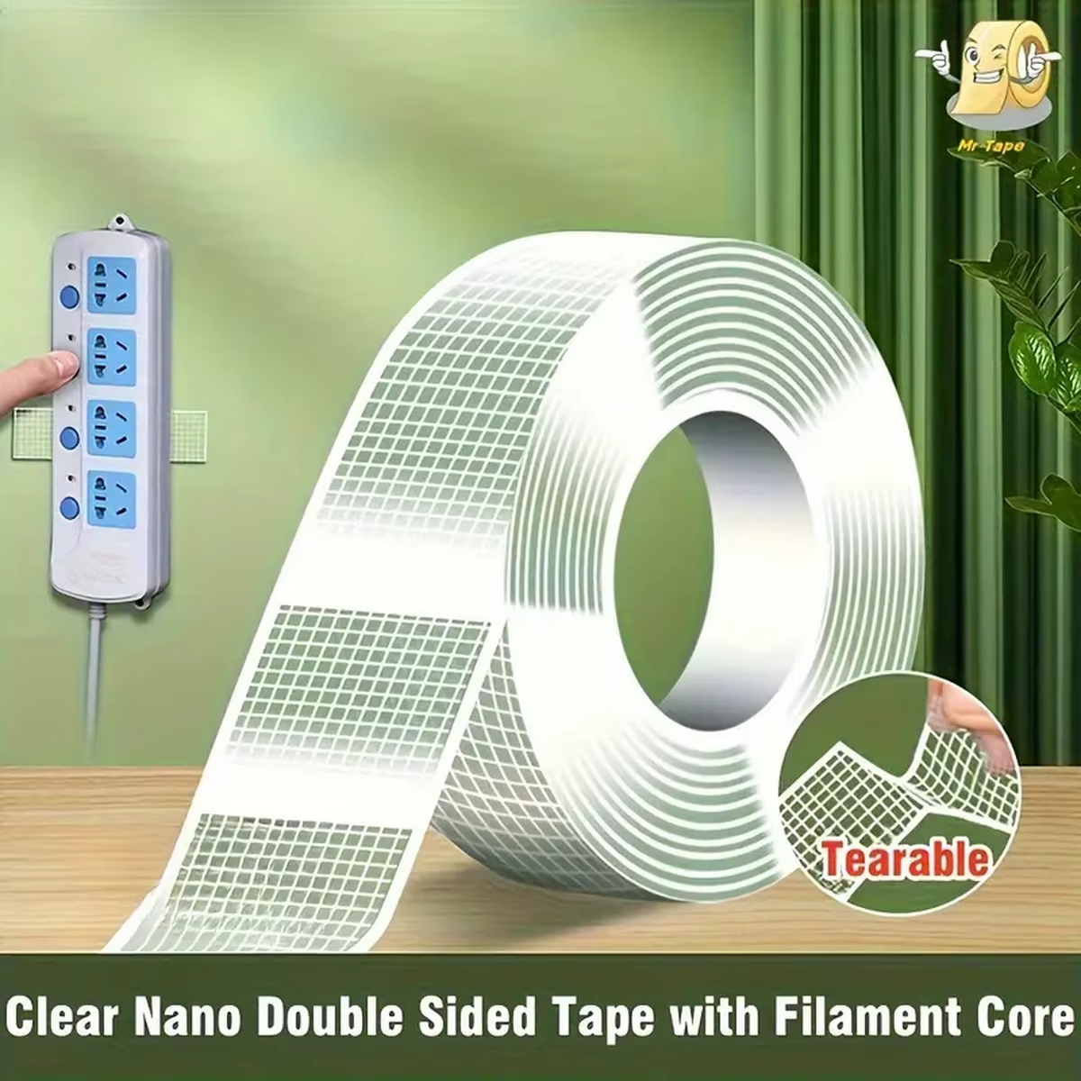 Nano ruban adhésif Double face Ultra résistant