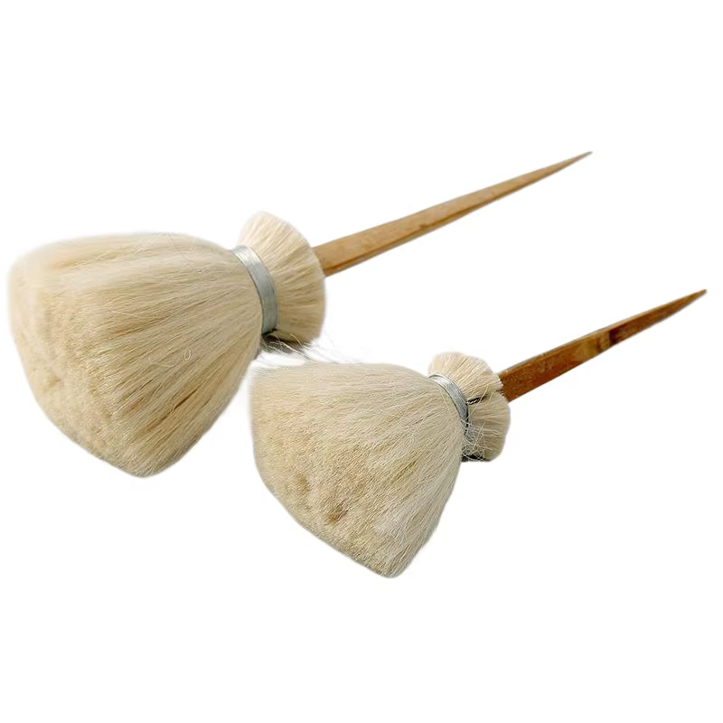 1 pinceau en bambou pour poterie céramique