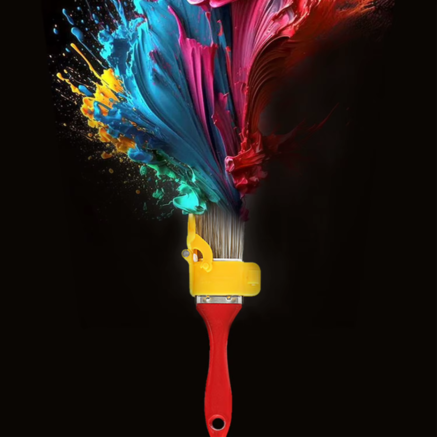 Pinceau de peinture pour toit et mur intérieur