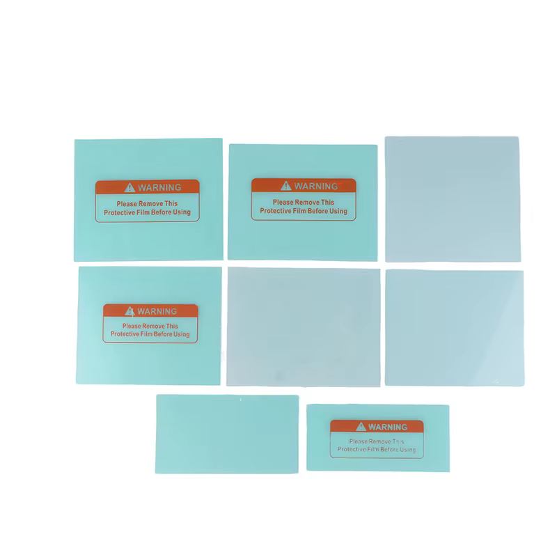 Plaque de protection en plastique (PC)