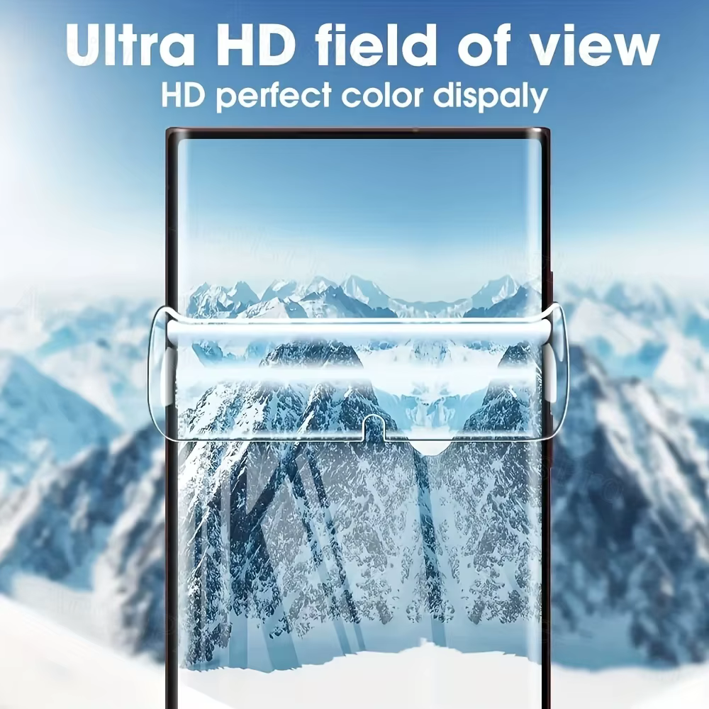 Protection d'écran en Film Hydrogel, 4 pièces, pour Samsung galaxy S26/S26 Ultra/S26 Plus, couverture complète, finition brillante | Toucher Lisse