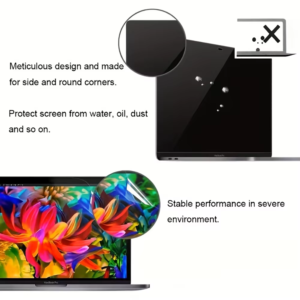 Protecteur d'écran mat pour MacBook Air 15.3 M5 M4 A3241 A3114 A2941 Air 13.6 M5 M4 M3 A3449 A3240 A3113 A2681 Pro 14.2 16.2 15.4