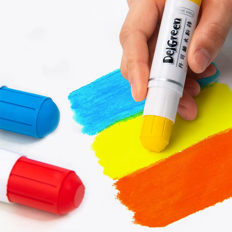 Lot de 12/24 couleurs de gouaches solides douces