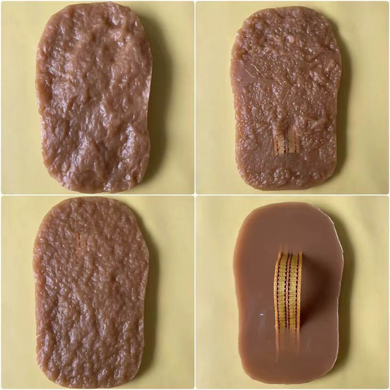Moule d'empreinte en plastique pour imitation de texture de pierre en ciment