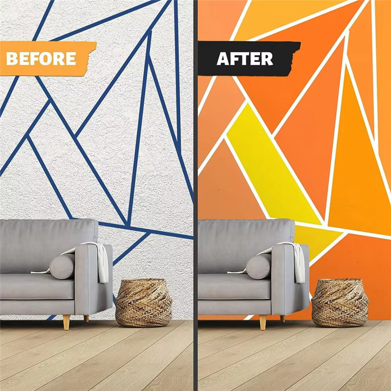 Blue Painters Tape Masking