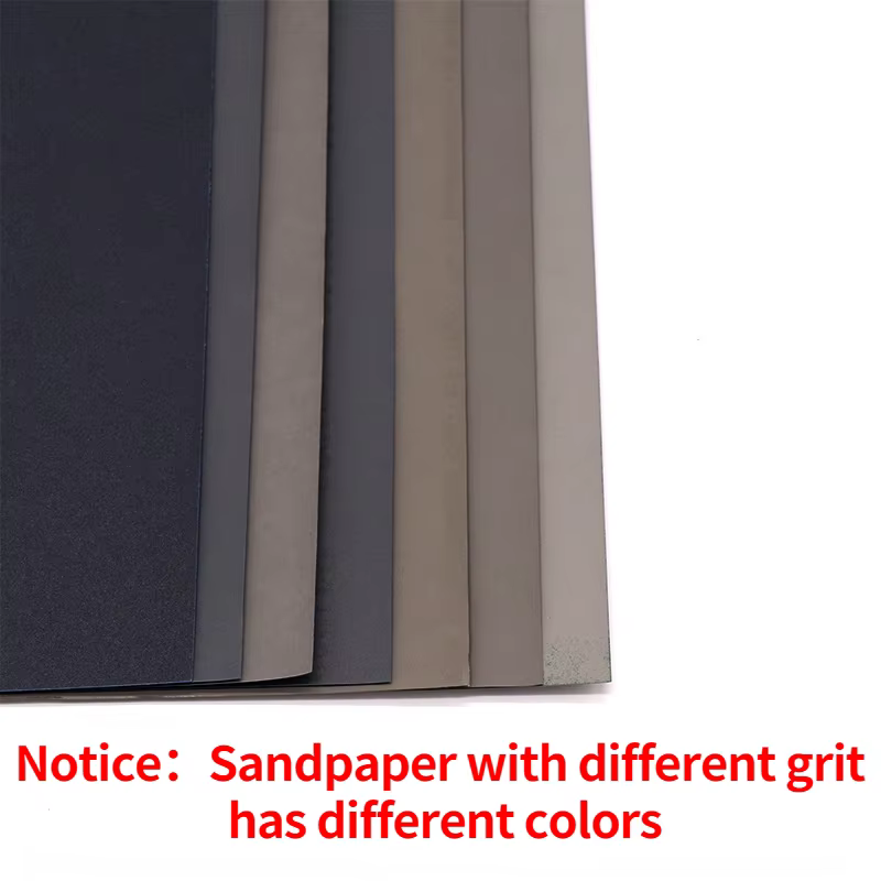 Plats de sable grain 80-10000
