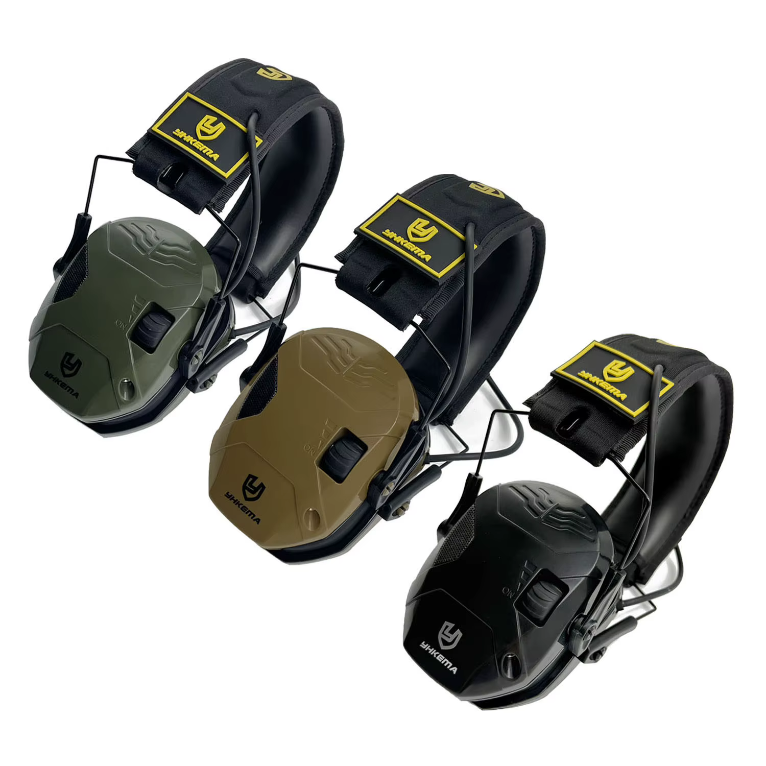 Cache-oreilles de Protection auditive électronique pour le tir, casque de Protection auditive de portée de pistolet, écouteurs à réduction de bruit pour la chasse