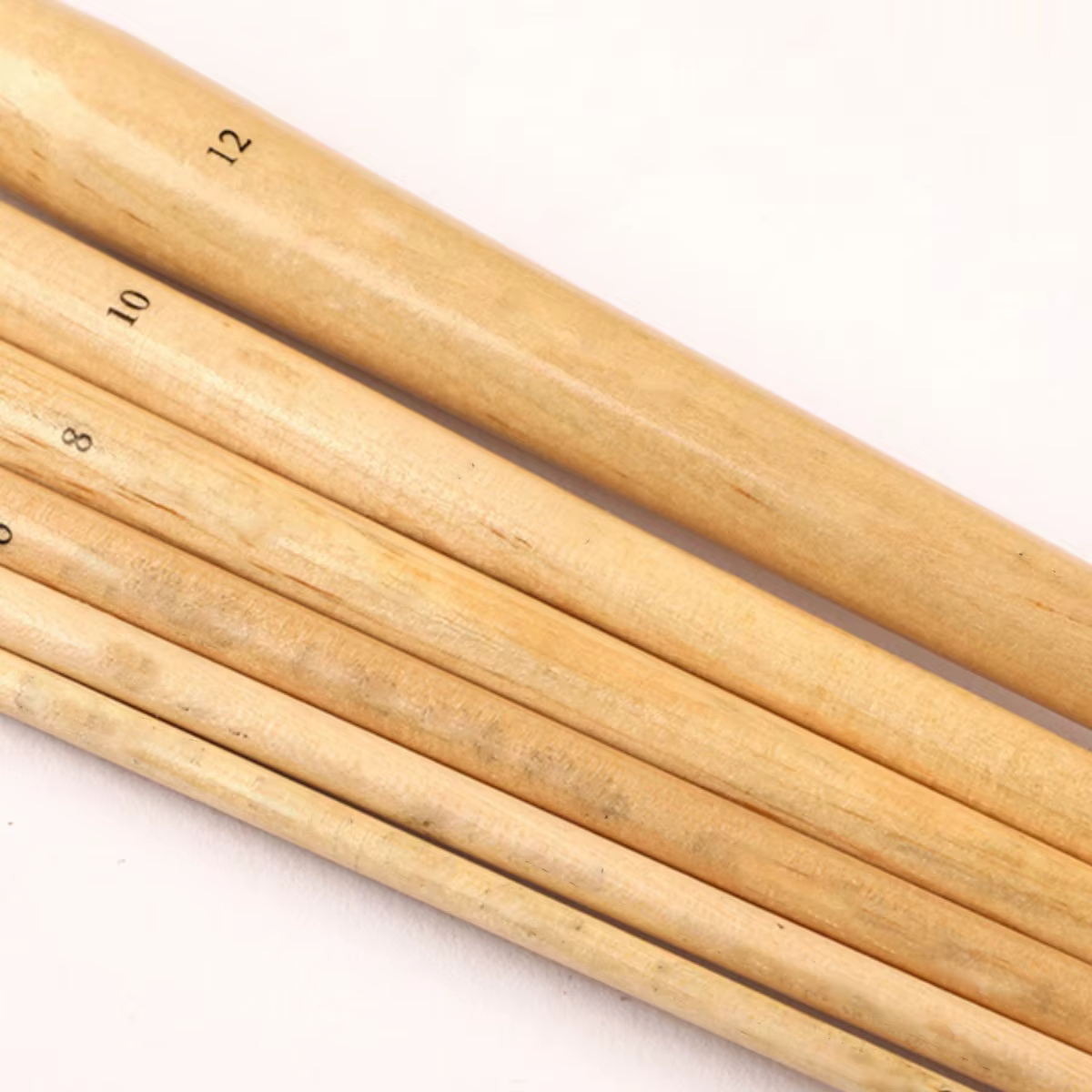Ensemble de pinceaux à huile à tête ronde