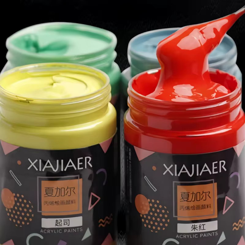 26 couleurs/300 mlxiajiaer grande bouteille peinture acrylique art production