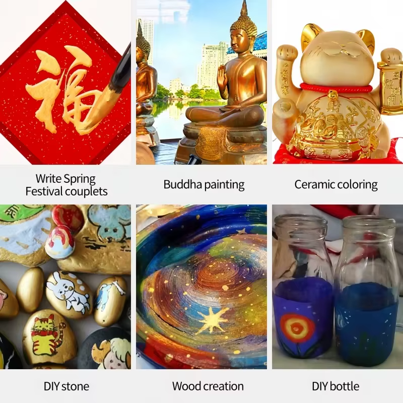 Xiajiaer peinture acrylique en bouteille Art