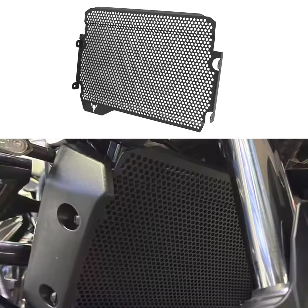 Accessoires de moto pour MT07 MT-07 FZ07 2014-2024, grille de protection du radiateur, protection du refroidisseur d'huile, 2023