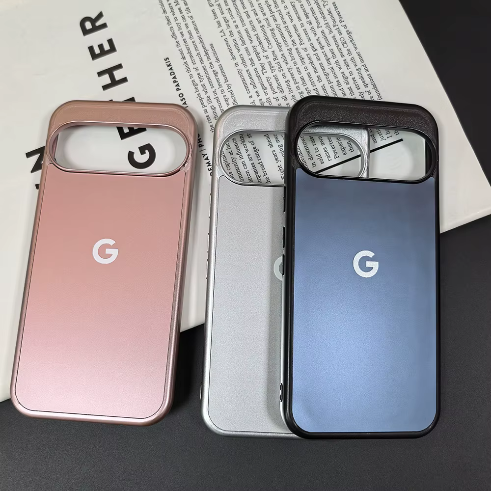 Coque blindée de Protection mate de luxe pour Google Pixel 9a 9ProXL 9 8 8a 8Pro 7 7a 7Pro 5G, couleur unie AG givrée, antichoc