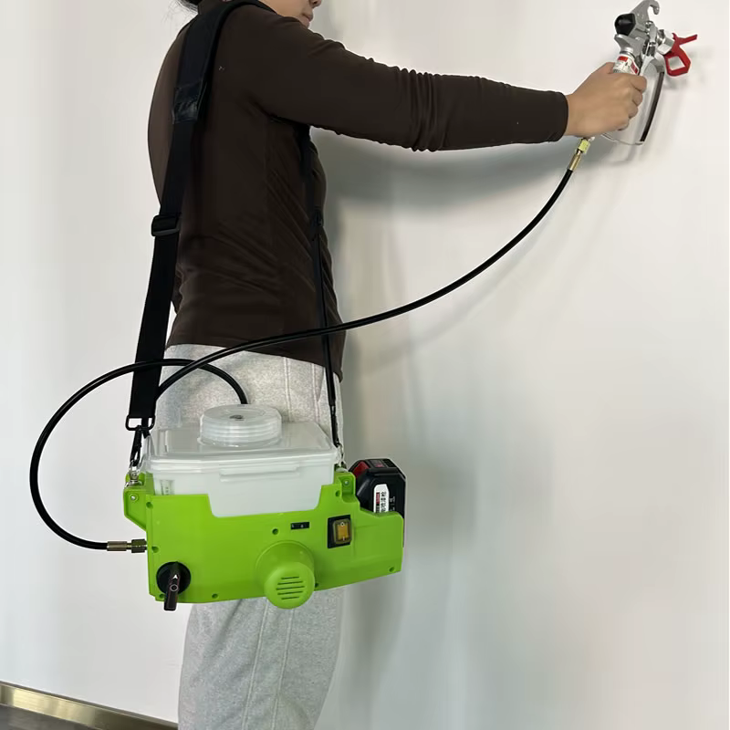 Pulvérisateur de peinture à dos sans air