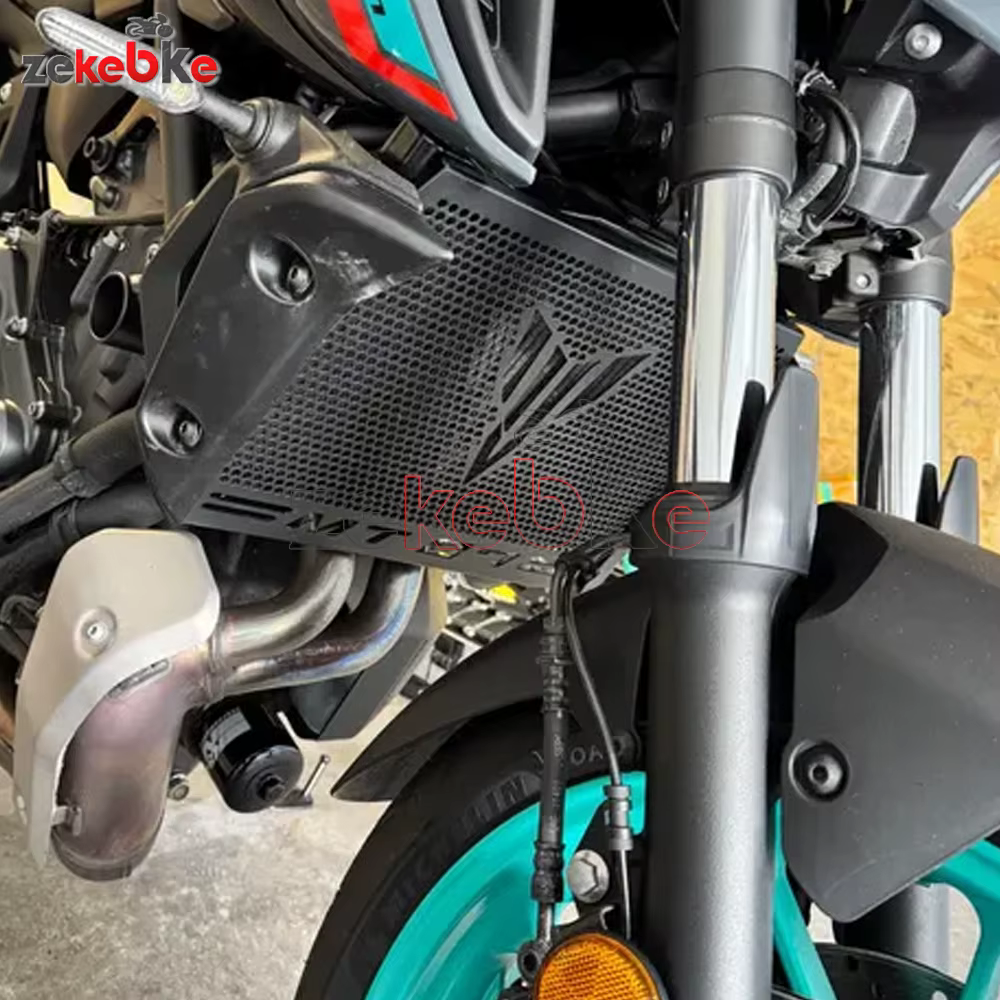Accessoires pour moto MT 07 FZ-07, grille de protection du radiateur, protection contre les éclaboussures, pour YAMAHA MT-07 MT07 2017-2023 2024 2025