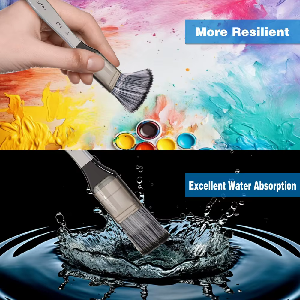 Ensemble de pinceaux de peinture professionnels