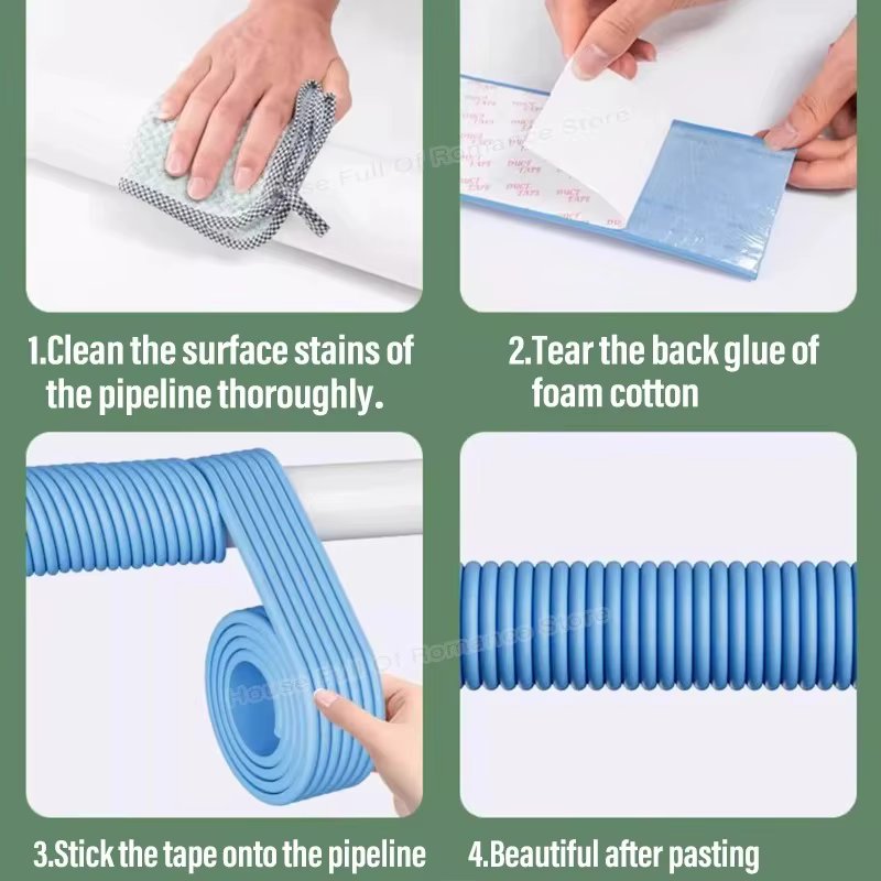 Isolation de tuyau en mousse Flexible résistante aux hautes températures