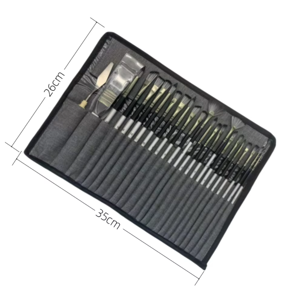 Ensemble de pinceaux de peinture professionnels