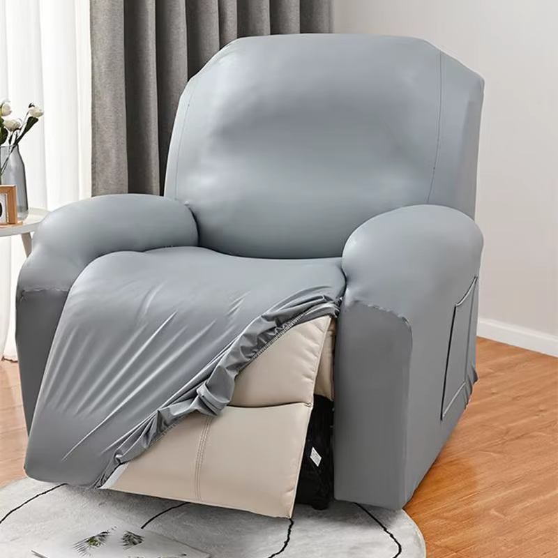 Juste de canapé inclinable en cuir PU imperméable