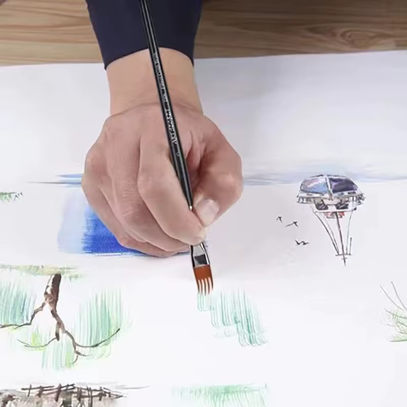 Ensemble de pinceaux pour aquarelle