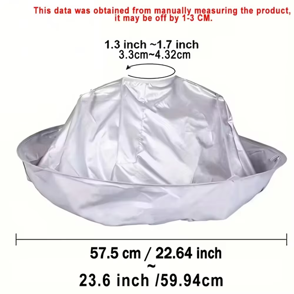 Cape de coupe de cheveux - Cape de coupe de cheveux parapluie Cape de cheveux imperméable Cape de barbier Parapluie de coiffure pliable Cape Tablier.