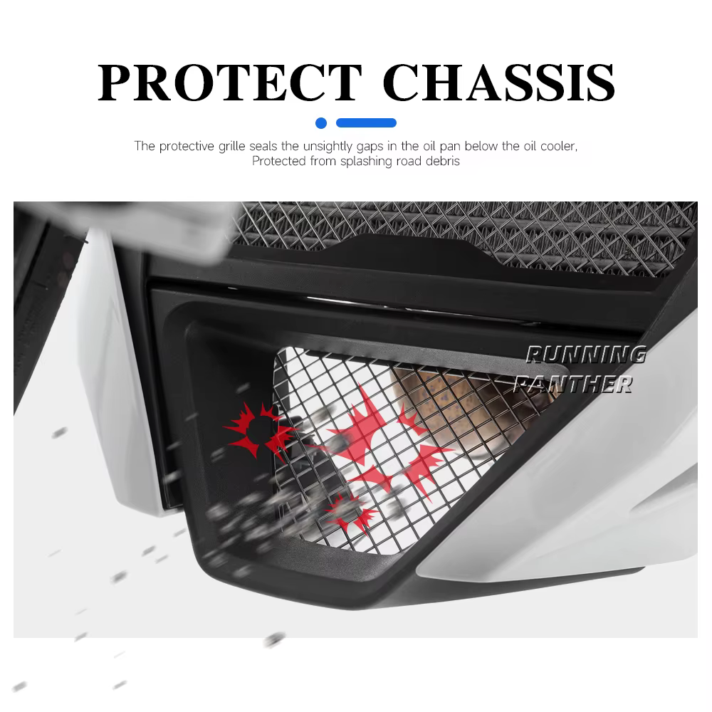 Couvercle de protection du châssis du moteur de moto, nouvelle calandre de refroidissement par eau, pour BMW M S 1000 R 1000R M1000R S1000R