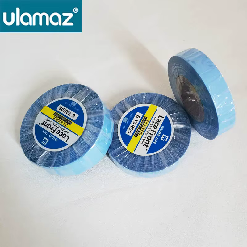Rubans adhésifs bleus pour le bain