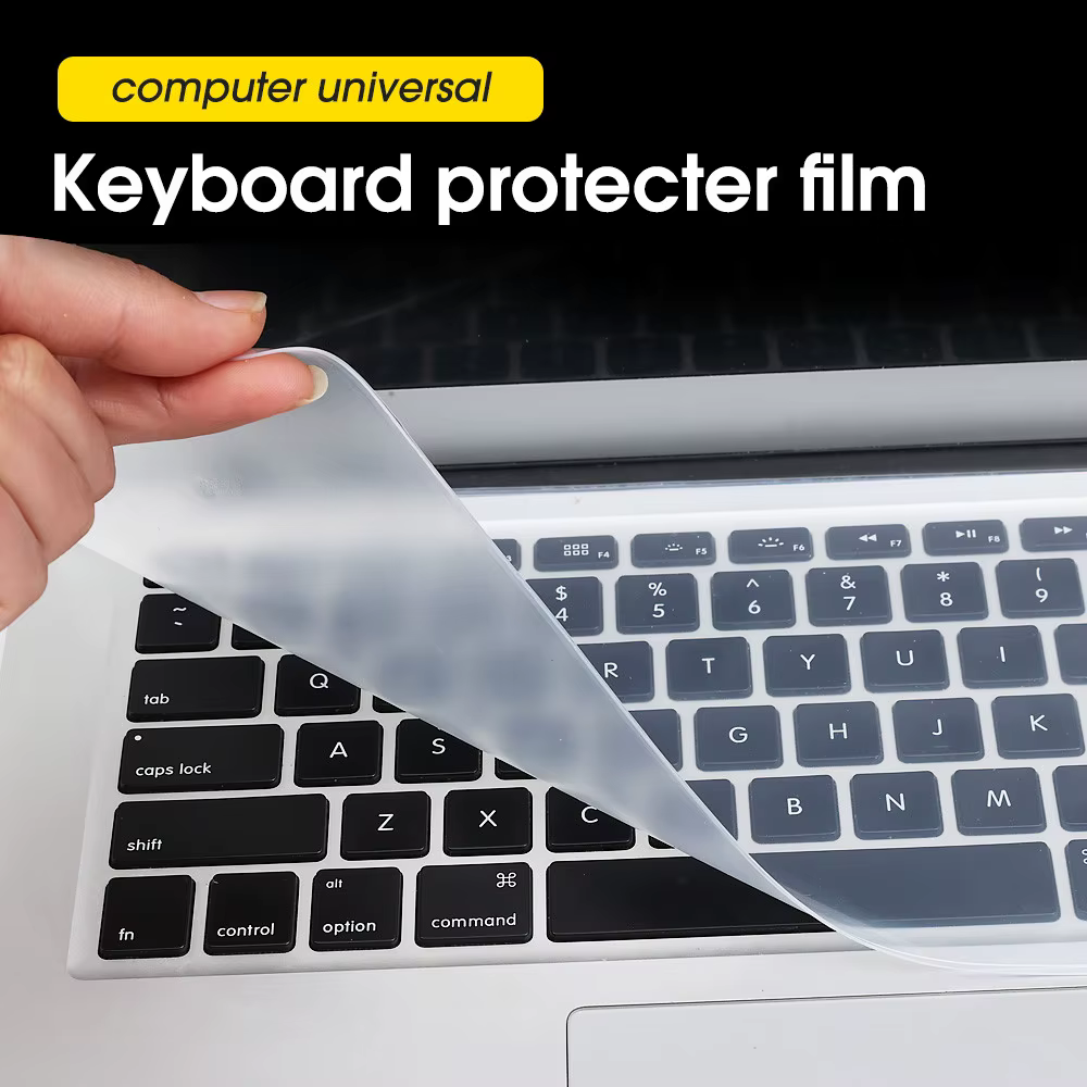 Housse de protection universelle pour clavier, pour ordinateur portable, 13 à 17 pouces, en Silicone, étanche et anti-poussière