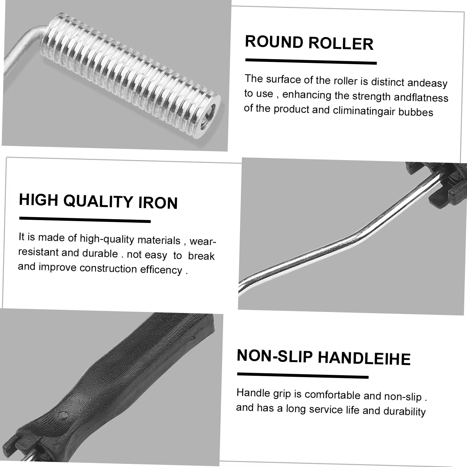 Kit d'outils de rouleau en fibre de verre
