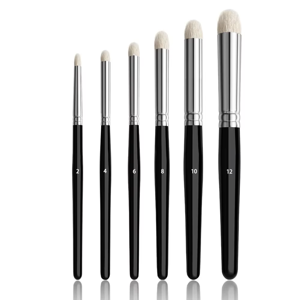 3 pièces/6 pièces brosse sèche peinture Miniature brosse sèche