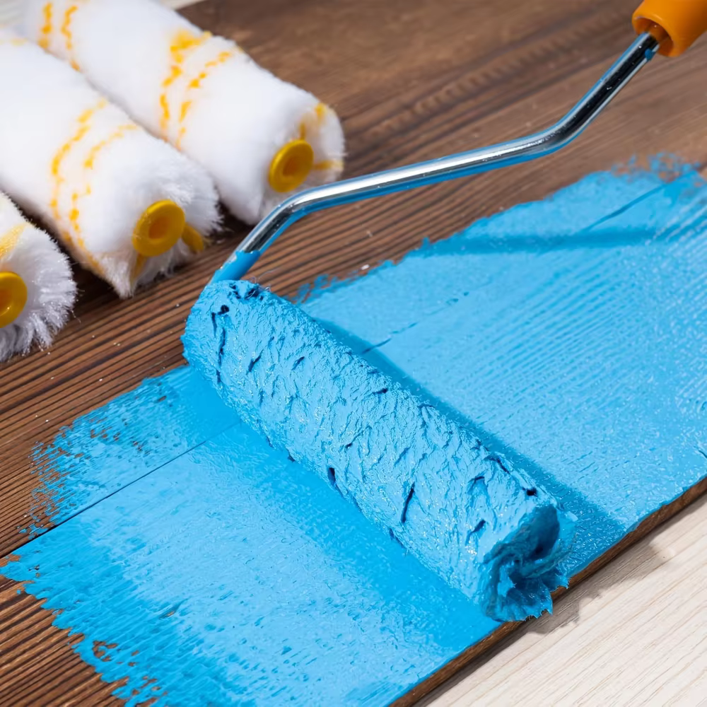 10/21 pièces rouleau de peinture brosse poils denses Latex