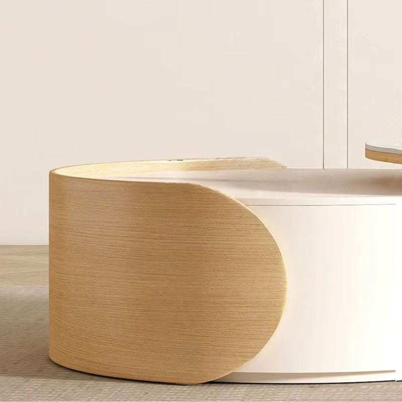 Tables basses européennes de rangement, esthétique de luxe, style italien moderne, table basse vintage, meubles de salon