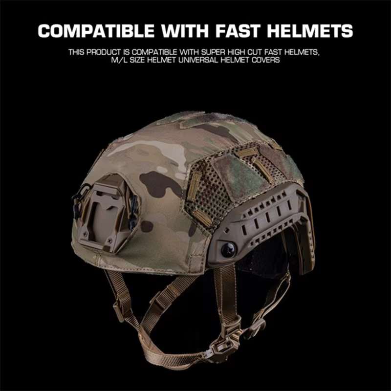 Housse de casque de Paintball respirante, masque de protection, accessoires de casque pour Airsoft, activités de tir en plein air