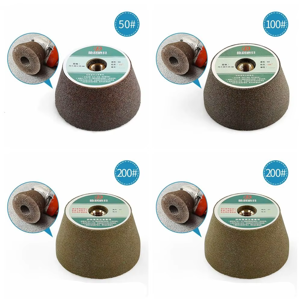 Disque de ponçage émeri pour meuleuse d'angle