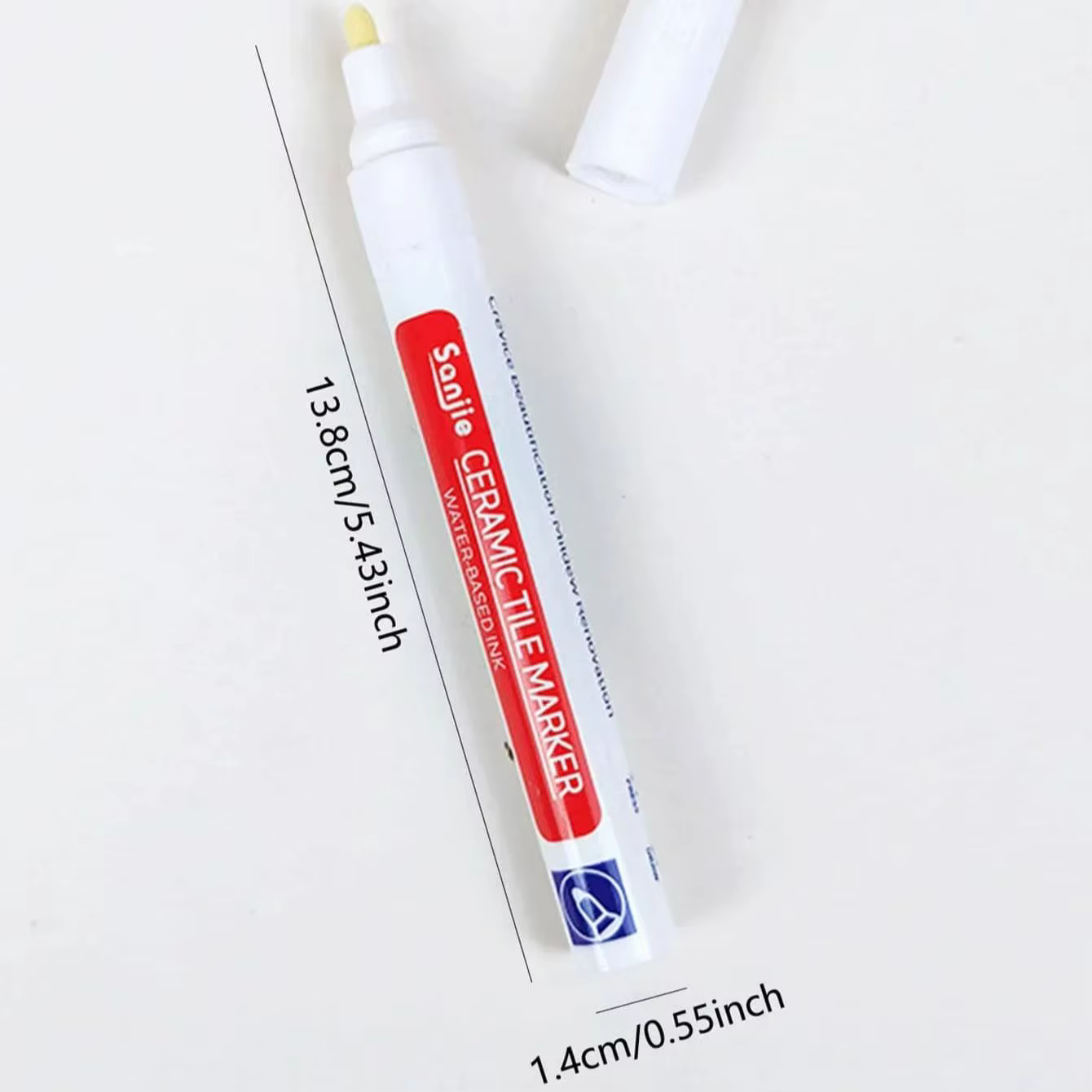 1/5/10/30 pièces Stylo de réparation de couleur pour carrelage céramique