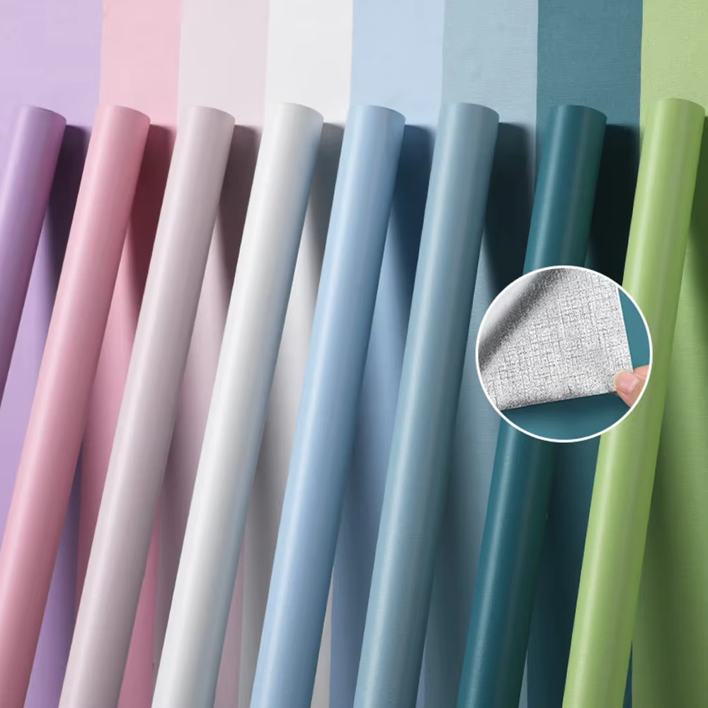 Papier peint auto-adhésif imperméable et résistant à l'humidité