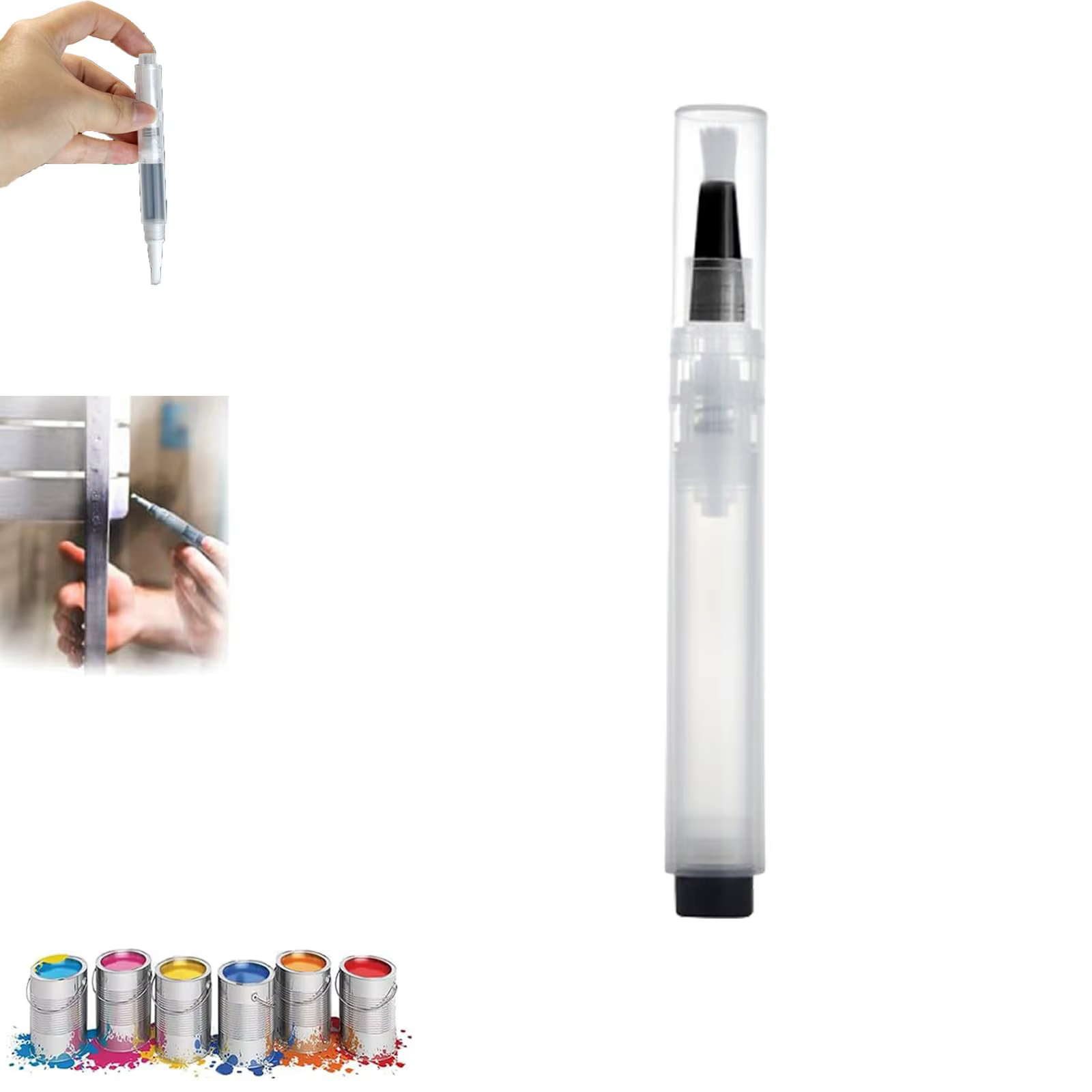 1/3/5 pièces pinceau de stylo de peinture rechargeable
