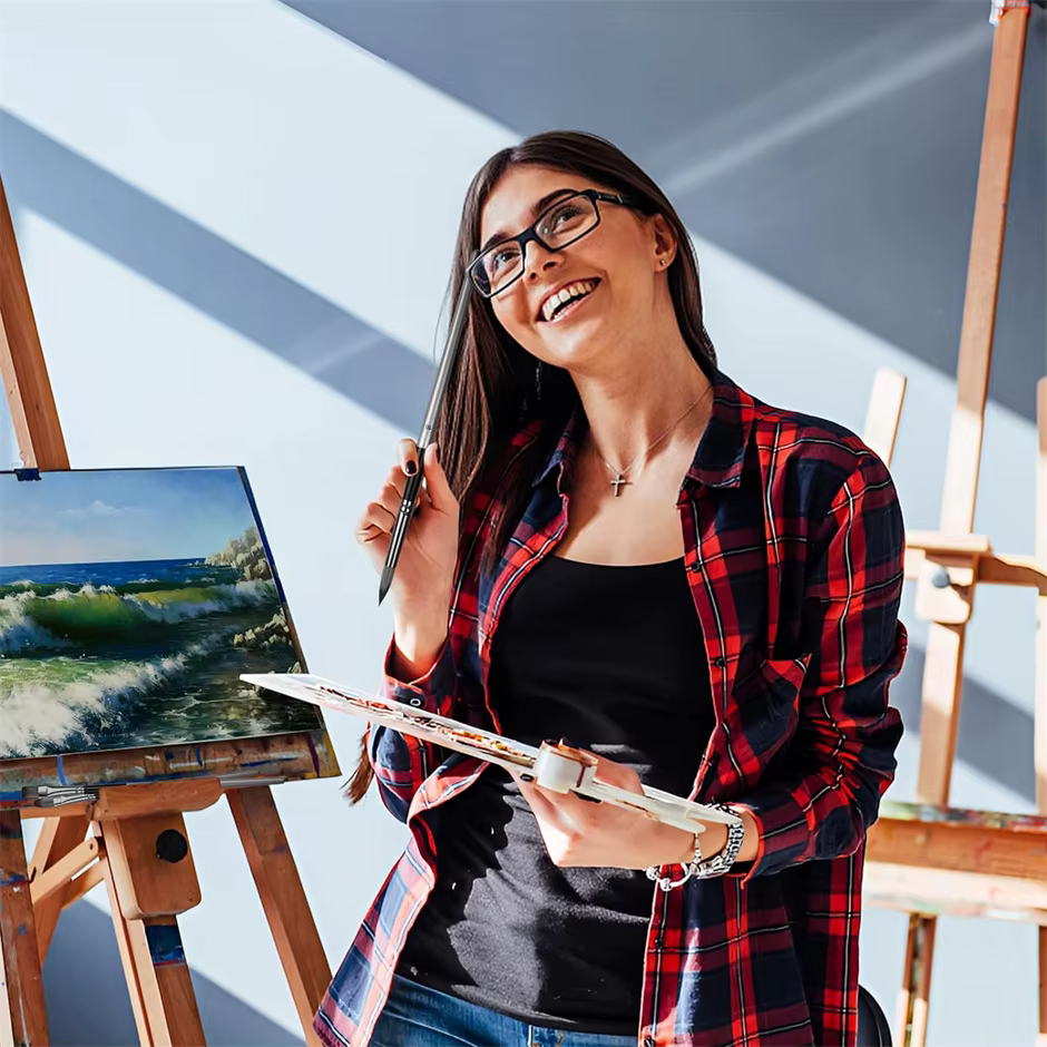 Ensemble de pinceaux professionnels pour artistes