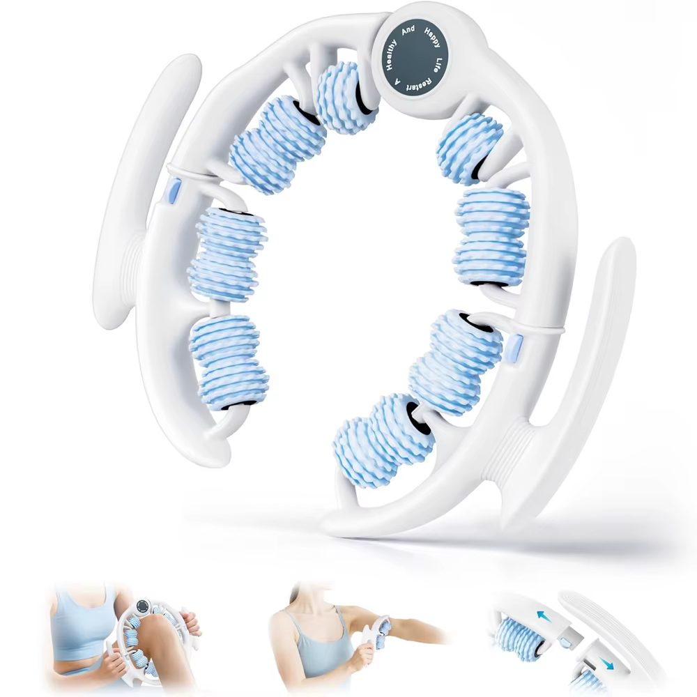 Rouleau Anti-Cellulite, masseur de Drainage lymphatique, Fascia Blaster pour peau plus lisse profilée, outil de soulagement des douleurs et des bras, 1 pièce