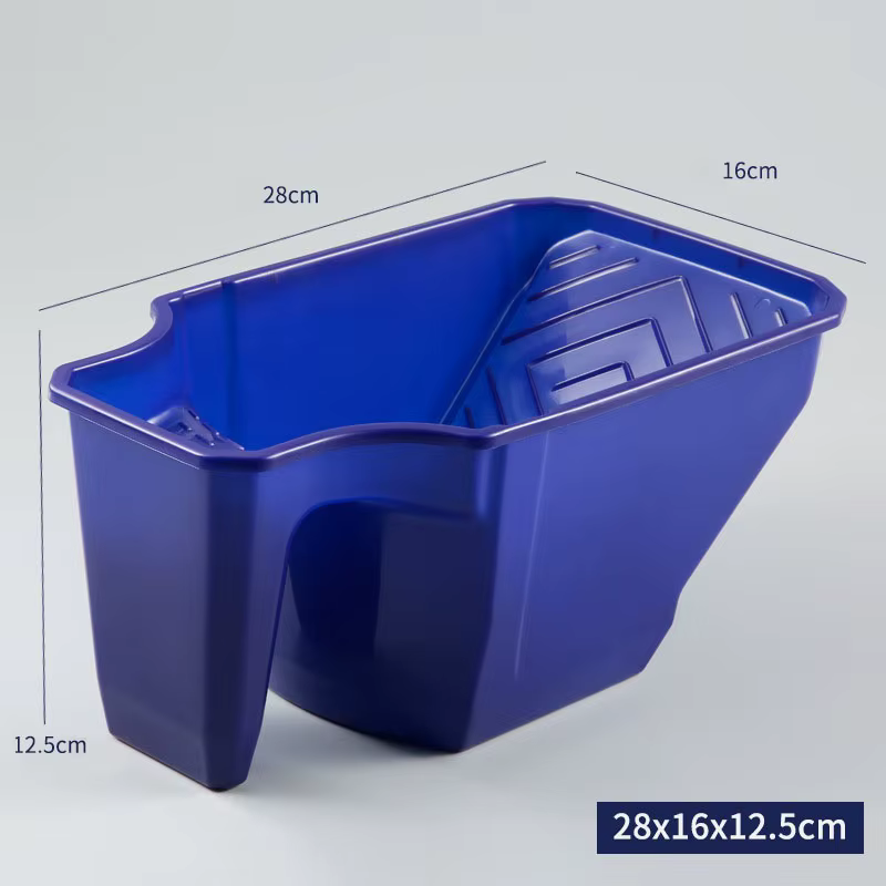 Tasse à peinture portative avec cadre à rouleau