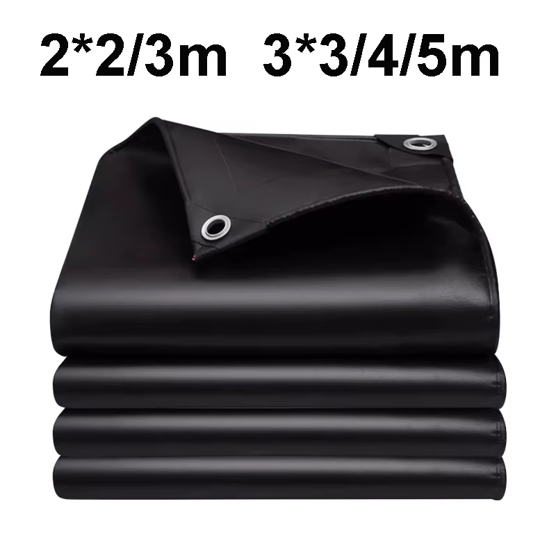 Bâche noire robuste, imperméable