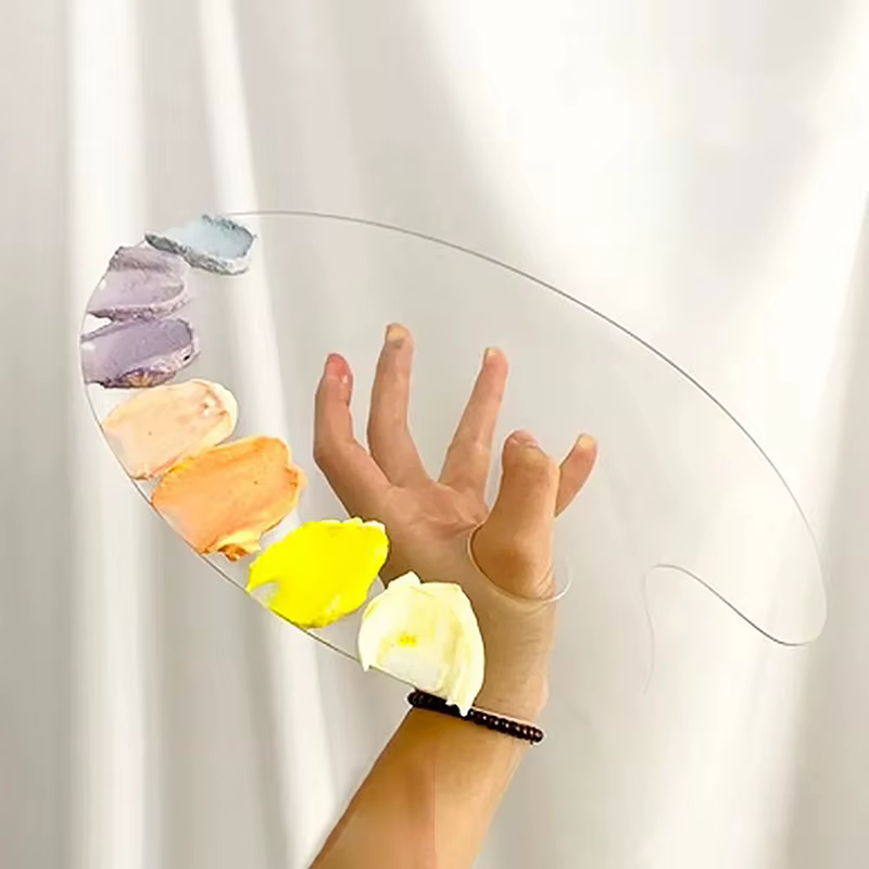 1 pièces Palette transparente