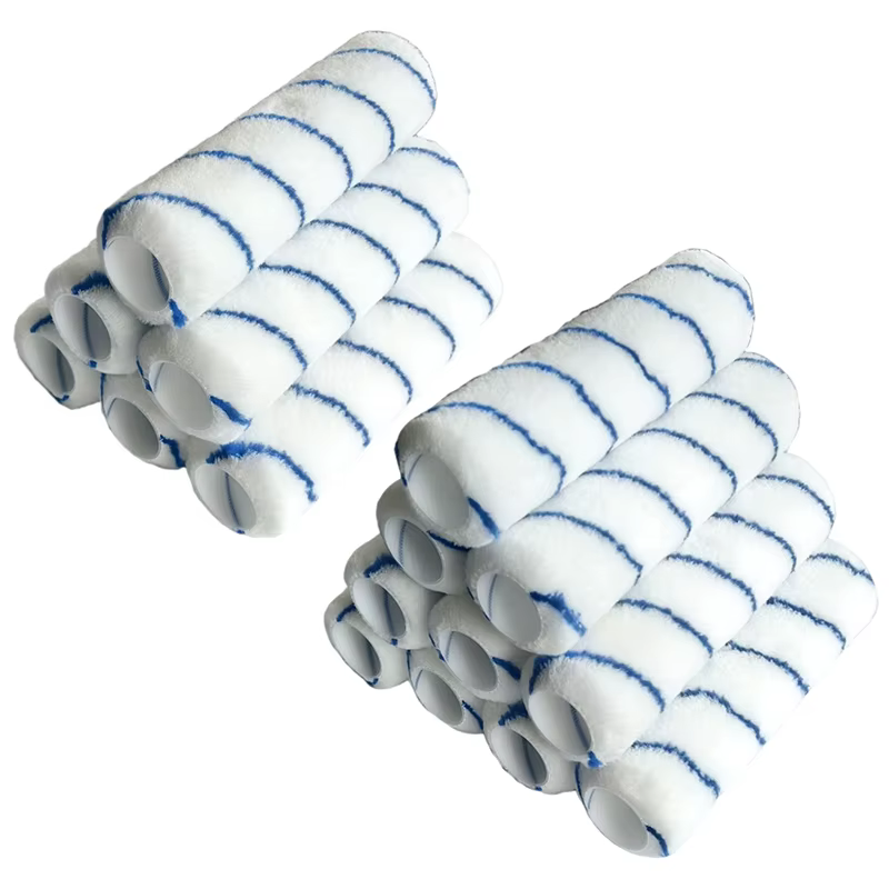 Rouleau de peinture en microfibre tissée