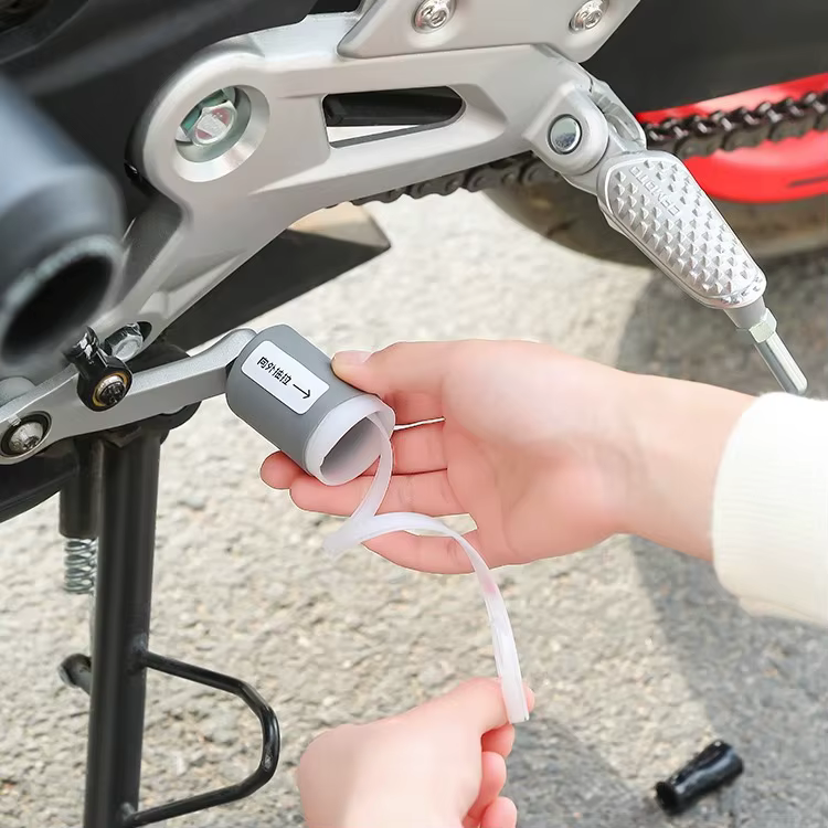 Couvre-pédale de levier de vitesse pour moto, 2 pièces, auto-rétractable, housse de protection pour équipement de conduite de moto, housse anti-salissure pour levier de vitesse