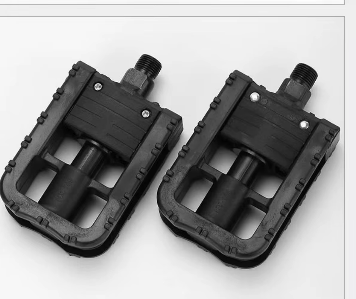 Pédales de plate-forme de vélo antidérapantes, pied de lit avec réflecteur, accessoires d'équitation pour vélo pliant, véhicule électrique