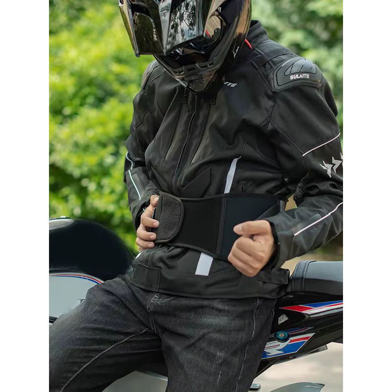 Accessoires de protection de taille de moto pour hommes, Support de rein d'équitation, équipement de Motocross, attelle de sécurité pour cyclisme, articles de Protection