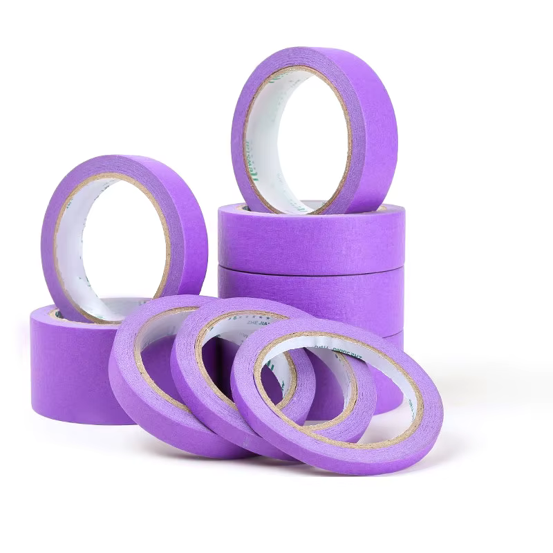 3 rouleaux 20M ruban de masquage violet 25/15/12mm