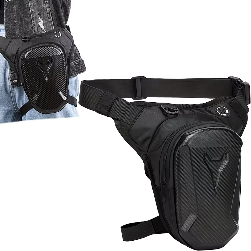 Sacoche de cuisse imperméable pour moto, sac banane, sac bandoulière, pour motard, motocross, équipement moto homme femme