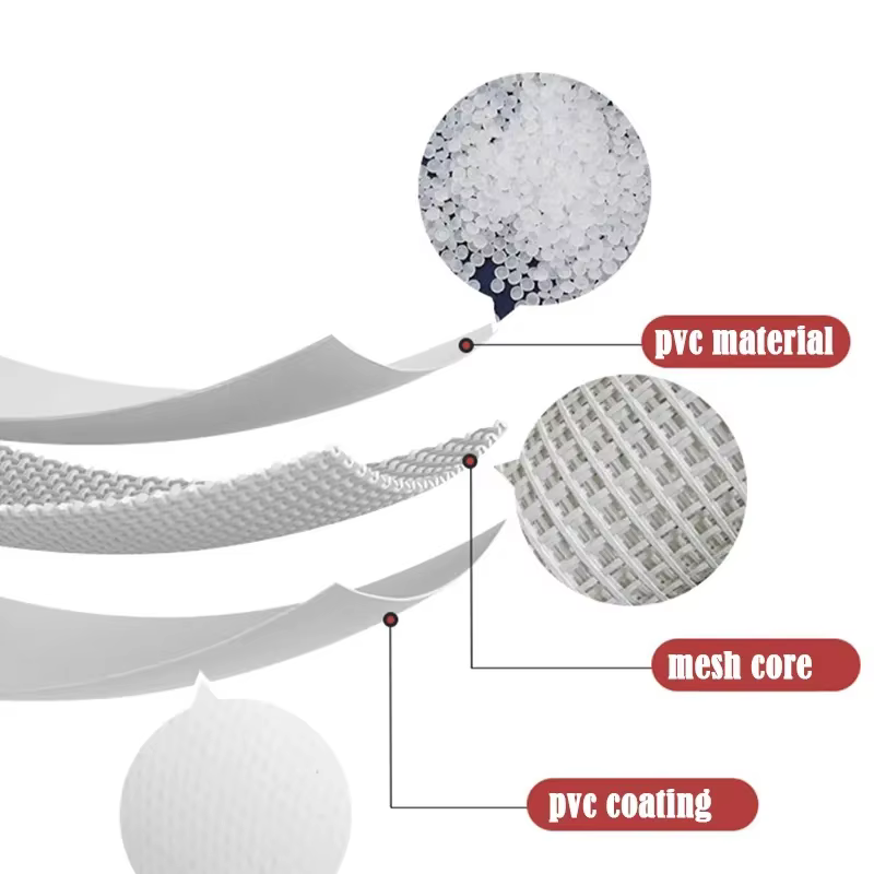 420~1000g/ ㎡ Bâche en PVC robuste