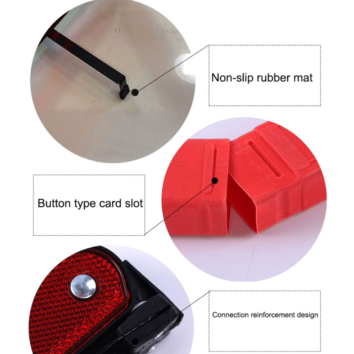 Triangle de coulée d'iode pliable pour les urgences de sécurité, véhicule de route, voiture