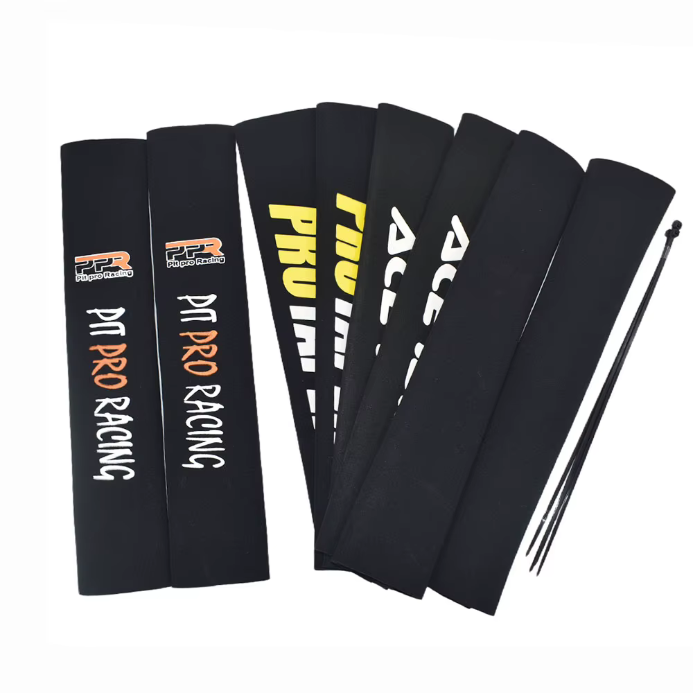 Housse d'amortisseur de moto avant ou arrière de haute qualité, ensemble d'enveloppements de couverture de Suspension pour Dirt Bike Pit Pro